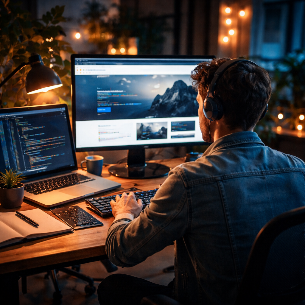 Création de site internet professionnel par agence web Menezia