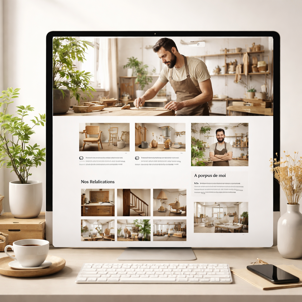 Création de site vitrine : site web professionnel optimisé SEO